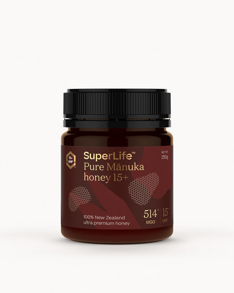 SuperLife™ Pure Mānuka honey 15+