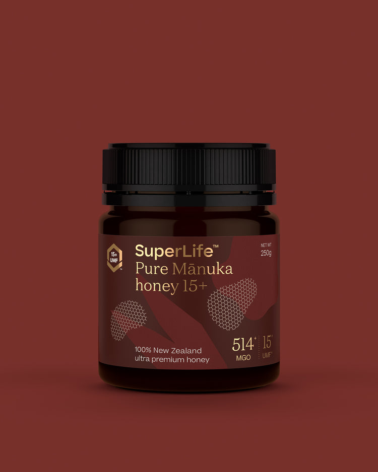 SuperLife™ Pure Mānuka honey 15+