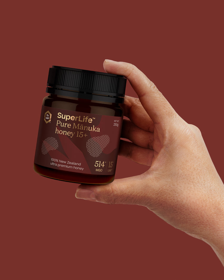 SuperLife™ Pure Mānuka honey 15+