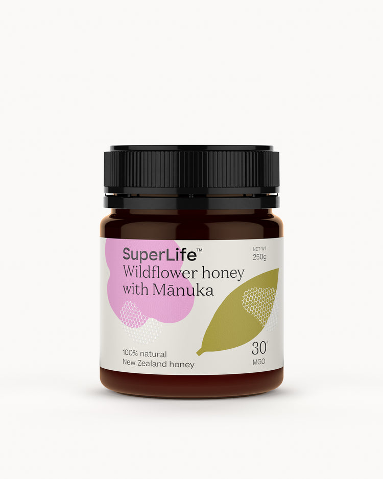 SuperLife™ Wildflower honey with Mānuka