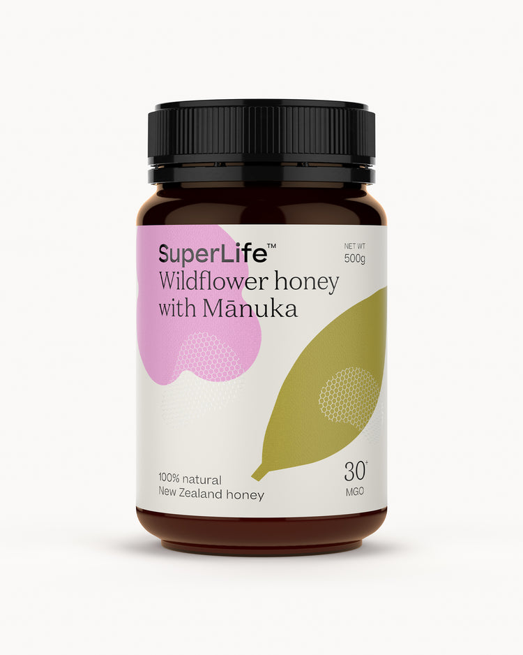 SuperLife™ Wildflower honey with Mānuka